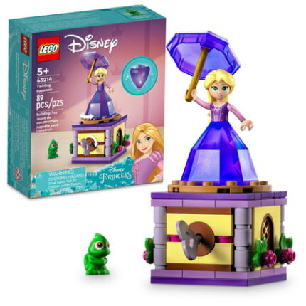 LEGO Disney Princess Twirling Rapunzel Collectible Toy 43214
