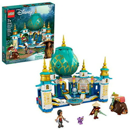 LEGO Disney Raya and The Heart Palace 43181 Imaginative Toy Building Kit; Makes a Unique Disney Gift for Kids Who Love Palaces and Adventures with Disney Characters New 2021 (610 Pieces)