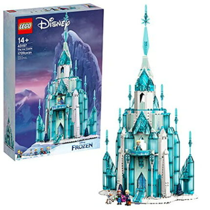 LEGO Disney The Ice Castle 43197 Building Toy Kit; A Gift That Inspires Independent Princess Play; New 2021 (1 709 Pieces)