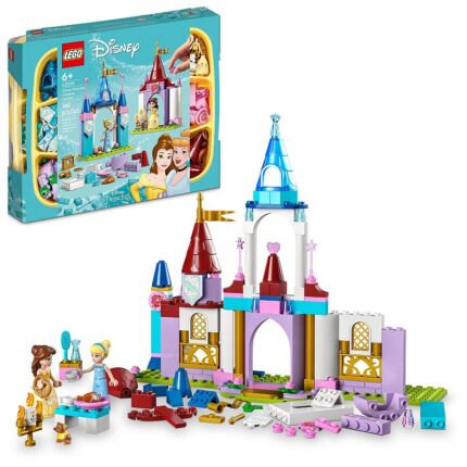 Lego Disney: Disney Princess Creative Castles 43219 Building Toy Set (140 Pieces), Multicolor