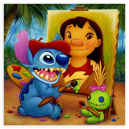 Lilo & Stitch ''The Mona Lilo'' Gicle by Tim Rogerson Limited Edition Official shopDisney