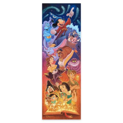 ''Magical Storybook'' Gallery Wrapped Canvas by Tim Rogerson Limited Edition Official shopDisney