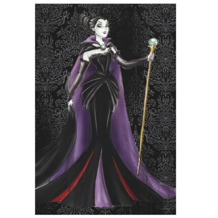 Maleficent Canvas Print Art of Disney Villains Designer Collection