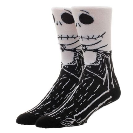 Men's Disney Nightmare Before Christmas Jack Crew Socks, Multicolor