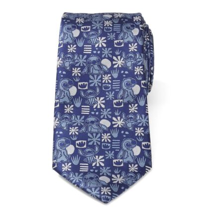 Men's Disney Pattern Tie, Blue