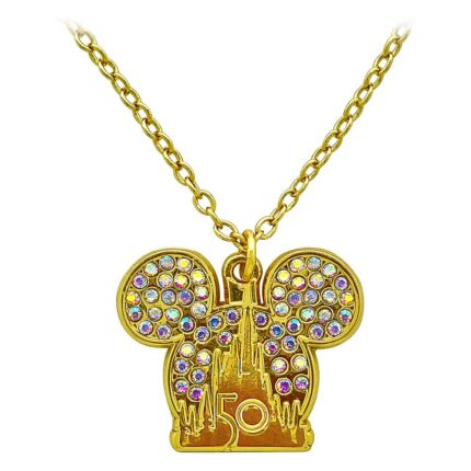 Mickey Mouse Icon Necklace by Arribas Walt Disney World 50th Anniversary