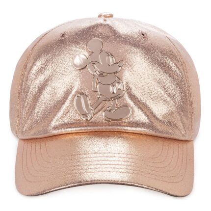 Mickey Mouse Rose Gold Baseball Cap for Kids Official shopDisney