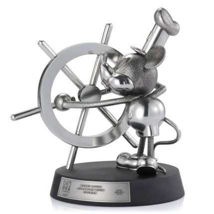 Mickey Mouse Steamboat Willie Pewter Figurine by Royal Selangor Limited Edition Official shopDisney