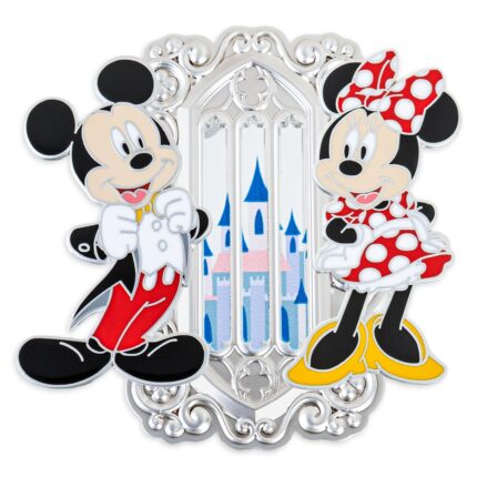 Mickey and Minnie Mouse Fantasyland Pin Disney100