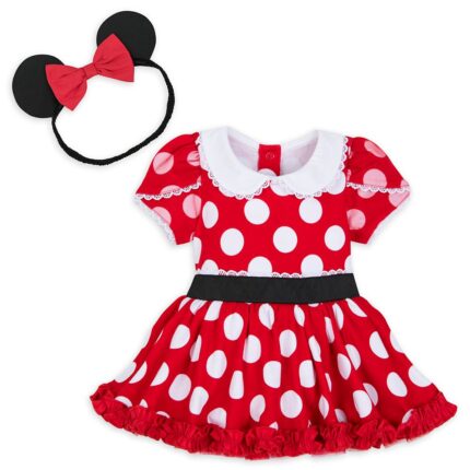 Minnie Mouse Costume Bodysuit for Baby Red Official shopDisney