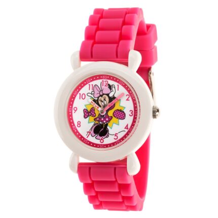 Minnie Mouse Pink Time Teacher Watch for Kids Official shopDisney