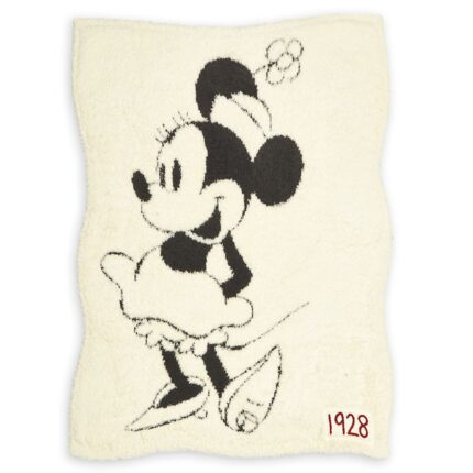 Minnie Mouse Reversible Baby Blanket by Barefoot Dreams Official shopDisney