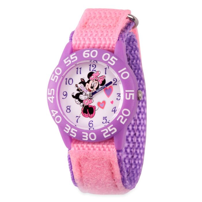 Minnie Mouse and Figaro Time Teacher Watch for Kids Official shopDisney