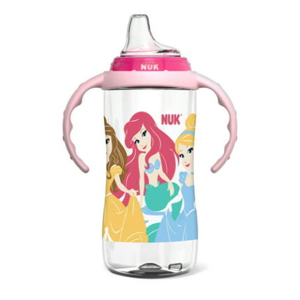 NUK Disney Learner Cup 10 oz Soft Spout Sippy Cup Princess 9+ Months