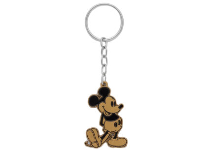 OVO x Disney Classic Mickey Keychain Black/Gold