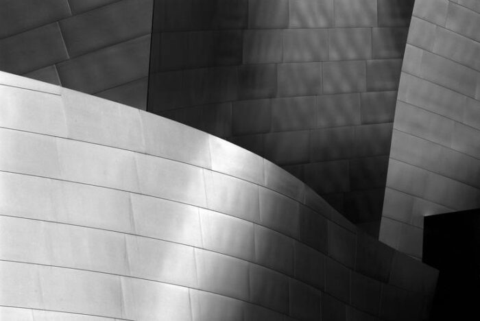 Original Architecture Photography by Douglas Williams | Abstract Art on Paper | Disney Concert Hall, LA, abstract - Limited Edition 1 of 10