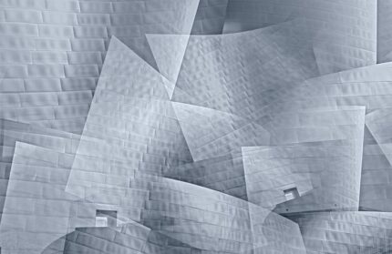 Original Architecture Photography by Karchi Perlmann | Abstract Art on Paper | Disney Hall Untitled No1 (Museum Edition)