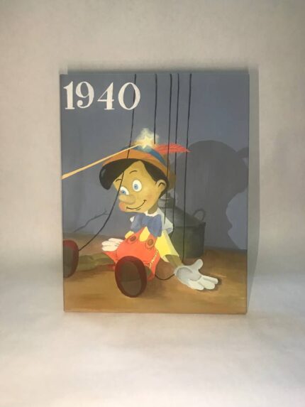 Original Cartoon Painting by Timothy Albright | Fine Art Art on Canvas | Pinocchio 1940