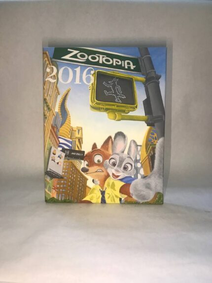 Original Cartoon Painting by Timothy Albright | Fine Art Art on Canvas | Zootopia 2016