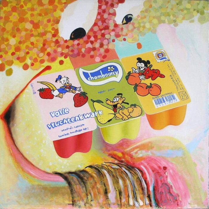 Original Food Painting by Leo Wijnhoven | Figurative Art on Canvas | oh oui