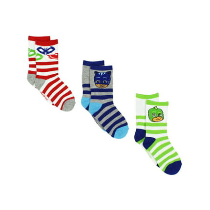 PJ Masks Toddler Boys Girls 3 pack Crew Socks Set PJ004BCC