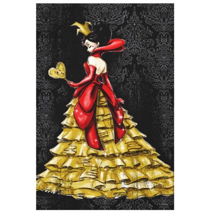 Queen of Hearts Canvas Print Art of Disney Villains Designer Collection