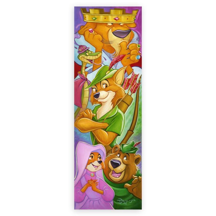 Robin Hood ''Denizens of Nottingham'' Gicle by Tim Rogerson Limited Edition Official shopDisney