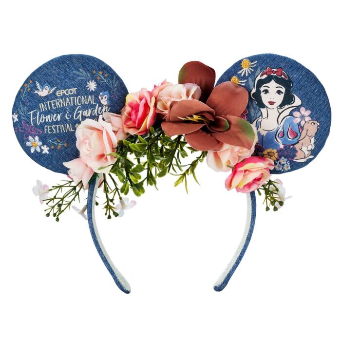 Snow White Ear Headband for Adults EPCOT International Flower and Garden Festival 2023 Official shopDisney