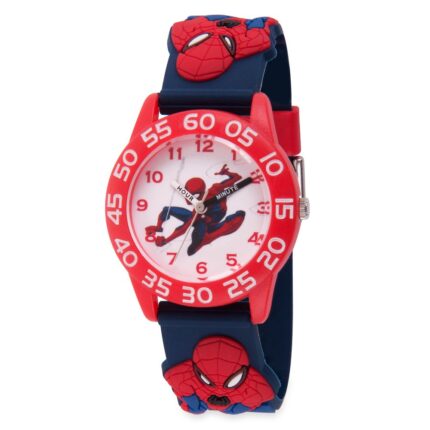 Spider-Man Time Teacher Watch for Kids 3D Band Official shopDisney