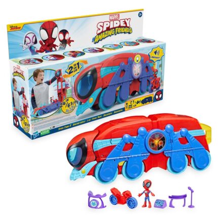 Spidey and His Amazing Friends Spider Crawl-R Play Set Official shopDisney