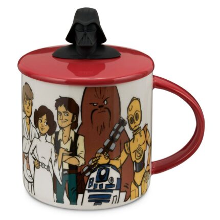 Star Wars 14oz Ceramic Mug with Lid - Disney store