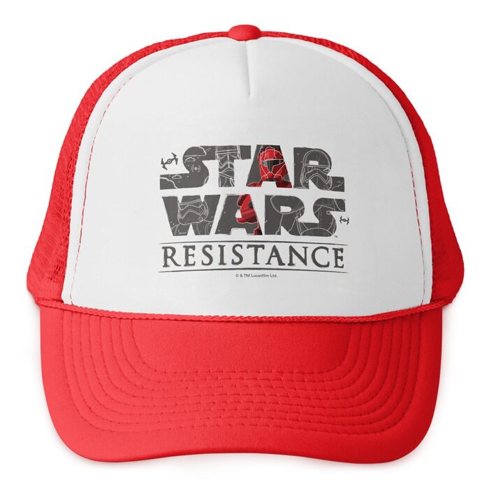 Star Wars Resistance Logo Trucker Hat Customizable Official shopDisney