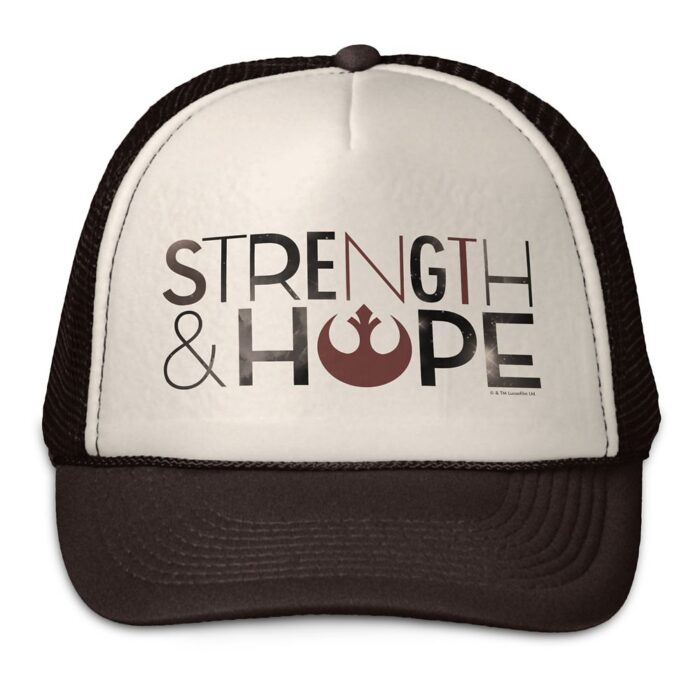 Star Wars ''Strength & Hope'' Trucker Hat Customizable Official shopDisney