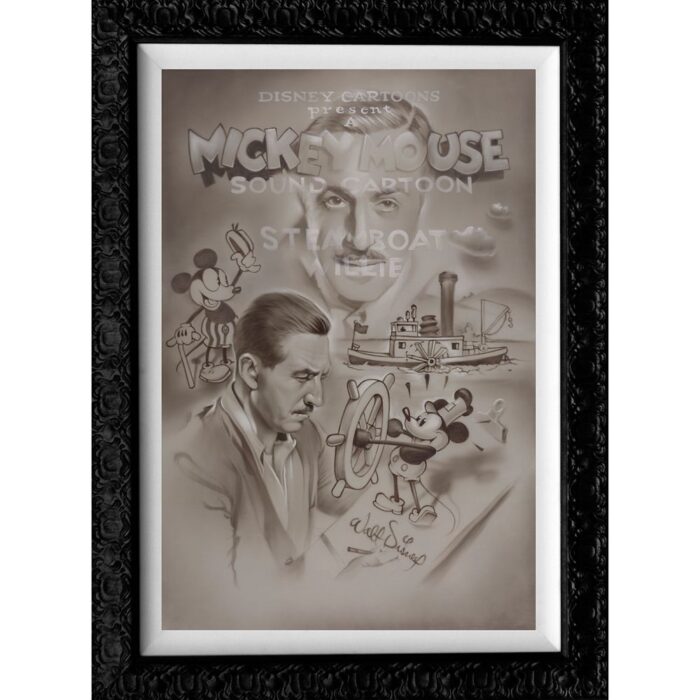 Steamboat Willie ''Full Steam Ahead'' Limited Edition Gicle by Noah Official shopDisney