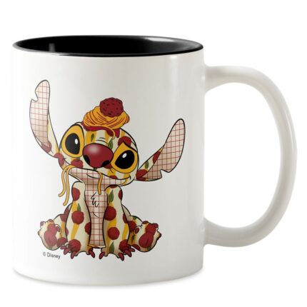 Stitch Crashes Disney Two-Tone Coffee Mug Lady and the Tramp Customized