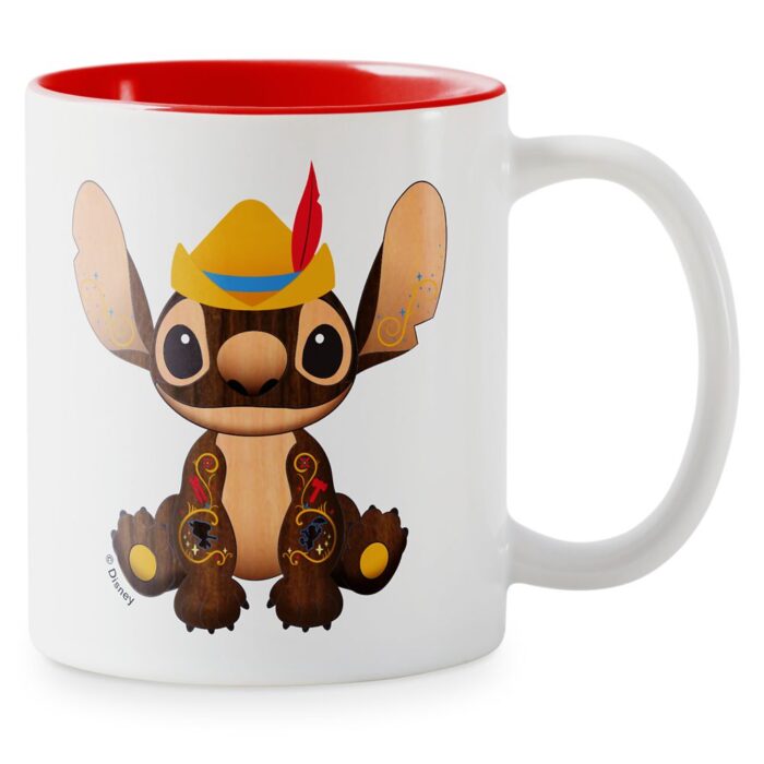 Stitch Crashes Disney Two-Tone Coffee Mug Pinocchio Customized