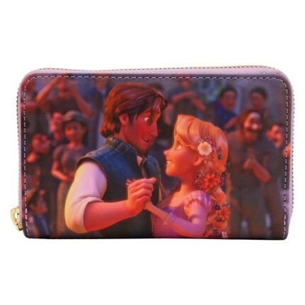 Tangled Scenes Zip-Around Wallet