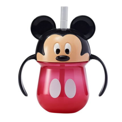 The First Years Disney Mickey Mouse Toddler Trainer Sippy Cup with Straw and Easy-to Grip Handles 7 Oz
