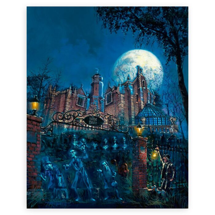 The Haunted Mansion ''Haunted Mansion'' Signed Gicle by Rodel Gonzalez Limited Edition Official shopDisney