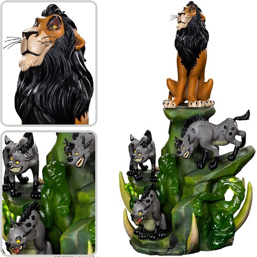 The Lion King Scar Deluxe Art Scale Limited Edition 1:10 Statue ...