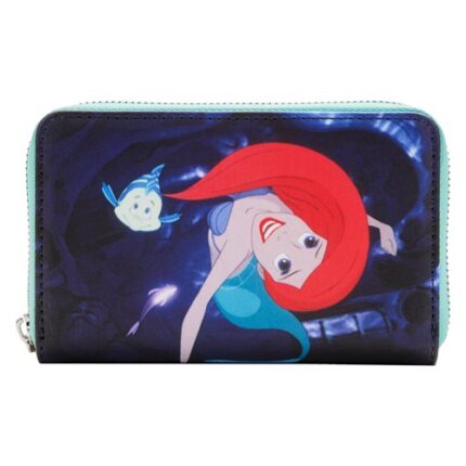 The Little Mermaid Scenes Series Zip-Around Wallet