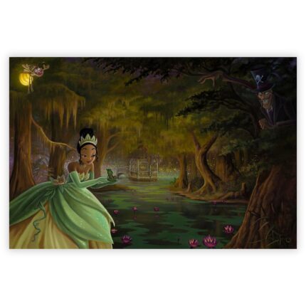 The Princess and the Frog ''Tiana's Enchantment'' Gicle by Jared Franco Limited Edition Official shopDisney