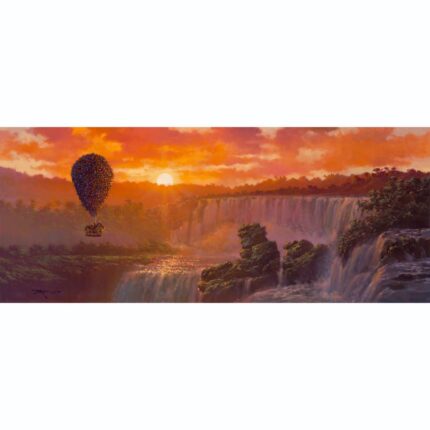 Up ''A World of Adventure'' by Rodel Gonzalez Canvas Artwork Limited Edition Official shopDisney