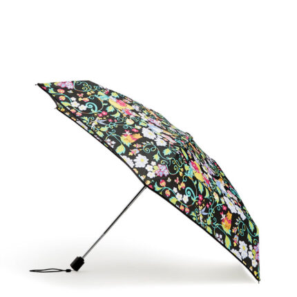 Vera Bradley Disney Mini Travel Umbrella Women in Disney Classics on the Green Black/Brown