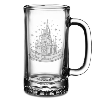 Walt Disney World Cinderella Castle Glass Sport Mug by Arribas Personalize