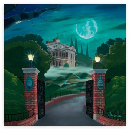 ''Welcome to The Haunted Mansion'' Gicle by Michael Provenza Limited Edition Official shopDisney