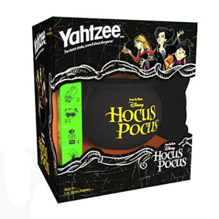 YAHTZEE: Disney Hocus Pocus | Collectible Witch's Caldron Dice Cup