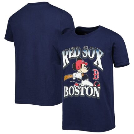 Youth Navy Boston Red Sox Disney Game Day T-Shirt, Boy's, Size: YTH Large, Blue