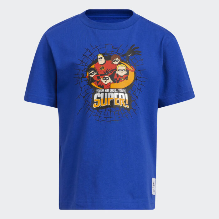 adidas Incredibles Tee Bold Blue 2XS Kids