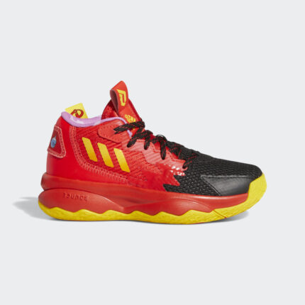 adidas Super Dame 8 Basketball Shoes Red 1 Kids